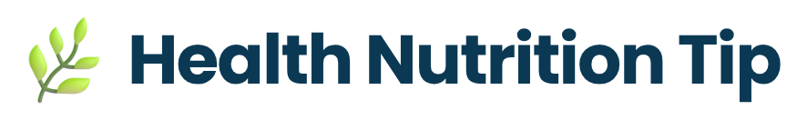 Health Nutrition Tip logo